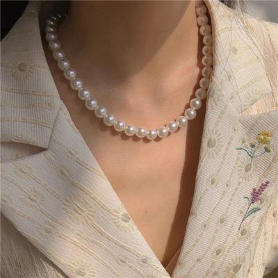 Pearl Clavicle Necklace: High-End Light Luxury 2022 Korean Blogger Style