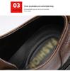 Men's Retro Breathable Leather Shoes - Autumn British Style, Versatile Soft Sole Sports Shoes for Work and Casual Wear