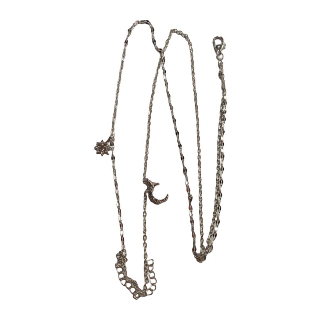 Women Double Layered Necklace Girls Party Banquet Portable Pendant Ladies Neck Crystal Jewellery Birthday Gift