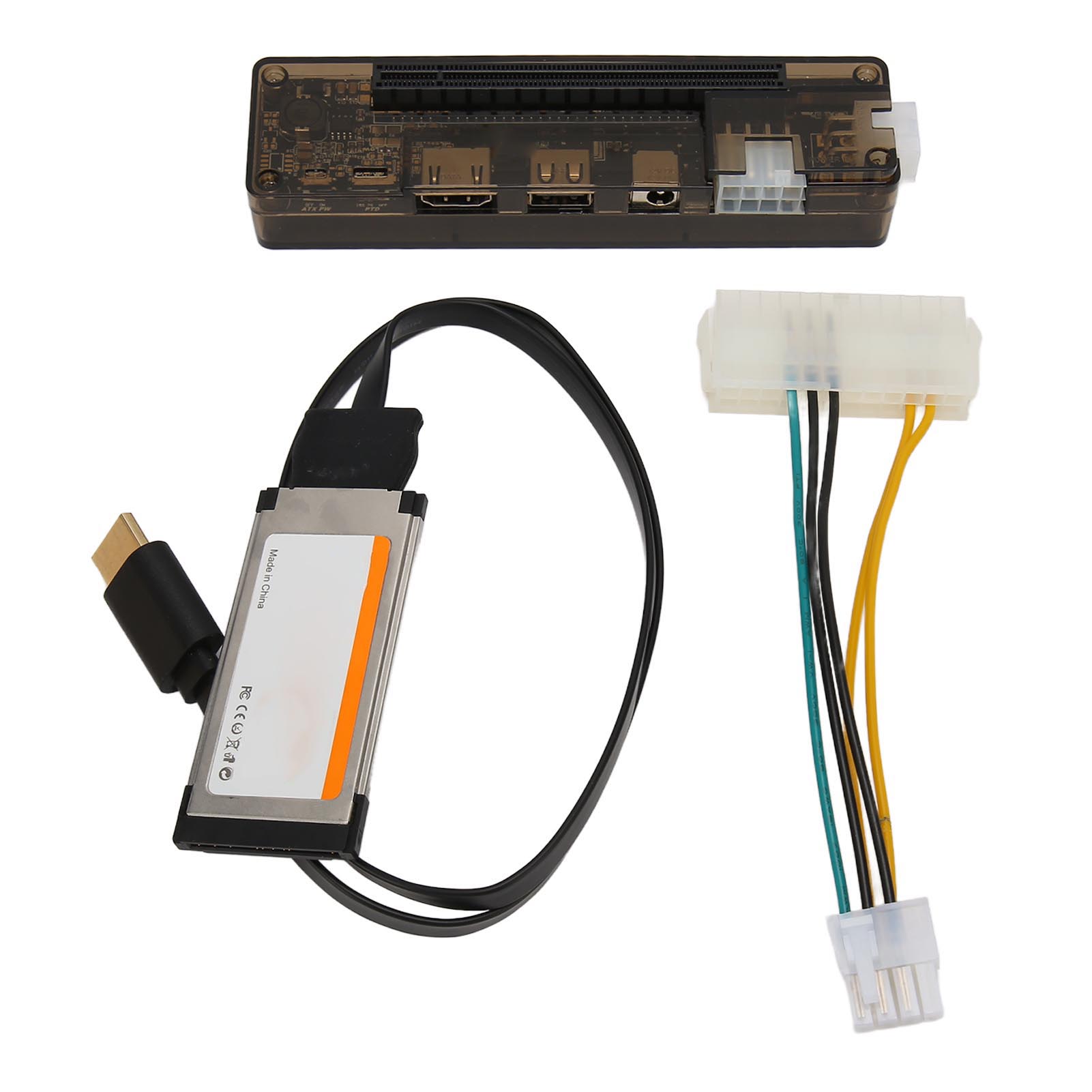 

Ноутбук Зовнішня незалежна док-станція для відеокарти 6-контактний 8-контактний вихід PCIE X16 Інтерфейс USB-кабелю даних