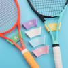 Wall Mounted Tennis Racket Wall Rack Self-adhesive Plastic Badminton Rackets Holder Punch-Free Durable
