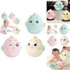 Cute Chick Baby Toddler Plastic Wobbler Toy With Built-in Bell Perfect For Sensorial Development Brand Ruicheng