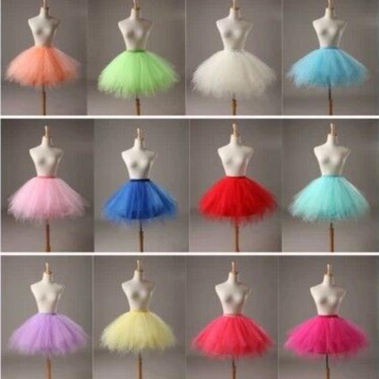 Colorful Boneless Padded Underskirt for Wedding Dress Photography