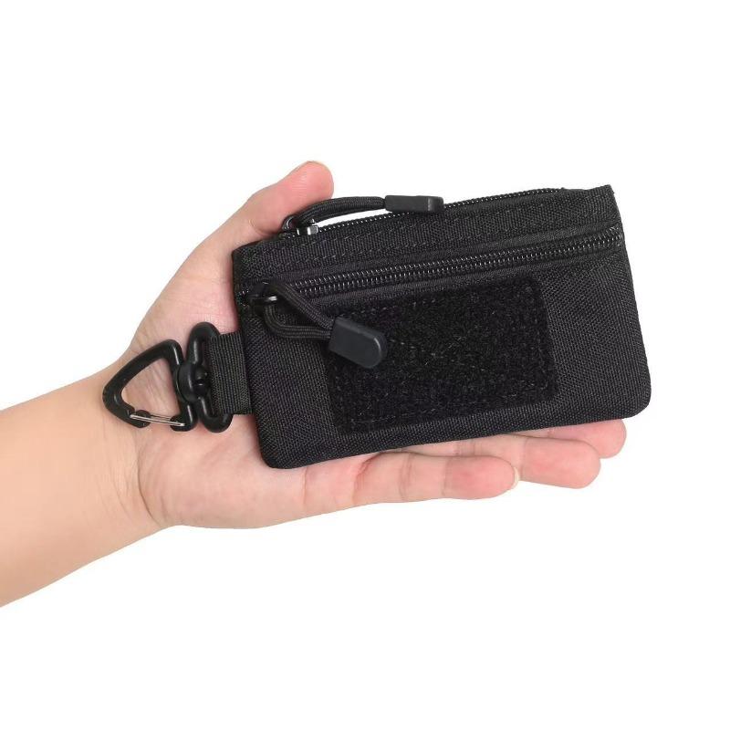 1pcs Outdoor Hiking Camping Waist Bag Daily Casual Waist-Mounted Coin Key Organizer Portable Outdoor Daily Use Storage Pouch