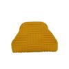 Women's Striped Knit Cosmetic Bag - Fashionable, Large Capacity, Convenient Clutch.