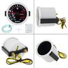 Universal 2" 52mm Turbo Boost Gauge -30~30PSI Smoke Lens 12V Petrol Racing Car Boost Pressure Indicator Meter Auto Boost Meter