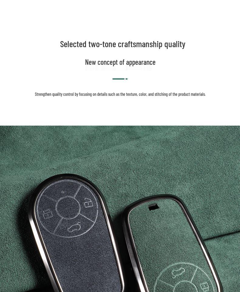 Ora Haomao Key Case for Ballet Cat, Lightning Cat, Black Cat, White Cat & Great Wall GT - Key Shell & Buckle.