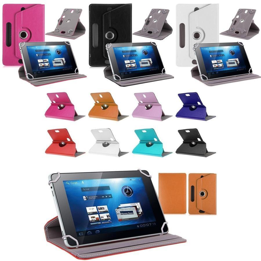 Stylish And Elegant Folio 360 Case Cover For Universal Android Tablet Pc 7" 8" 9" 10" Protection