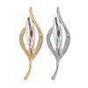 Common Callalily Brooch Pin for Women, Rhinestones Inlaid Brooch Pin for Dress, Coat, Shawl, Gift for Mother, Wedding
