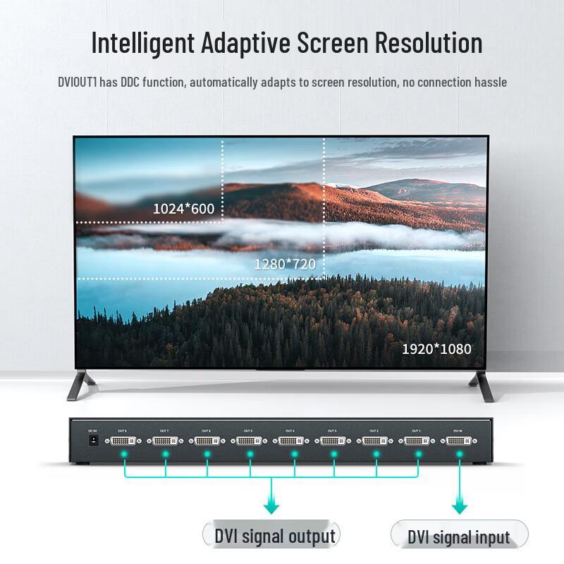 MT-viki 1x8 DVI Video Splitter