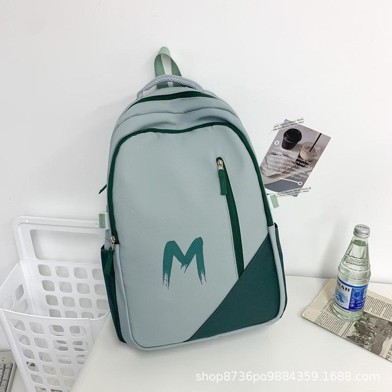Schoolbag backpack multi-layer junior high school girls schoolbag mountaineering backpack versatile travel bag dirt-resistant schoolbag couple large 