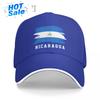 Unisex Sandwich Nicaragua Flagge Nicaraguaner Baseballkappe Männer Frauen Hip Hop Kappen Snapback Golfhut Angeln