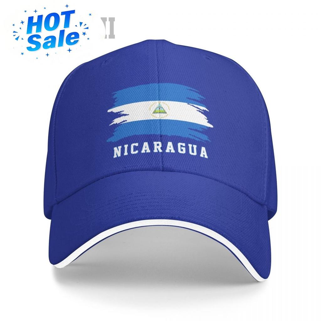 Unisex Sandwich Nicaragua Flagge Nicaraguaner Baseballkappe Männer Frauen Hip Hop Kappen Snapback Golfhut Angeln