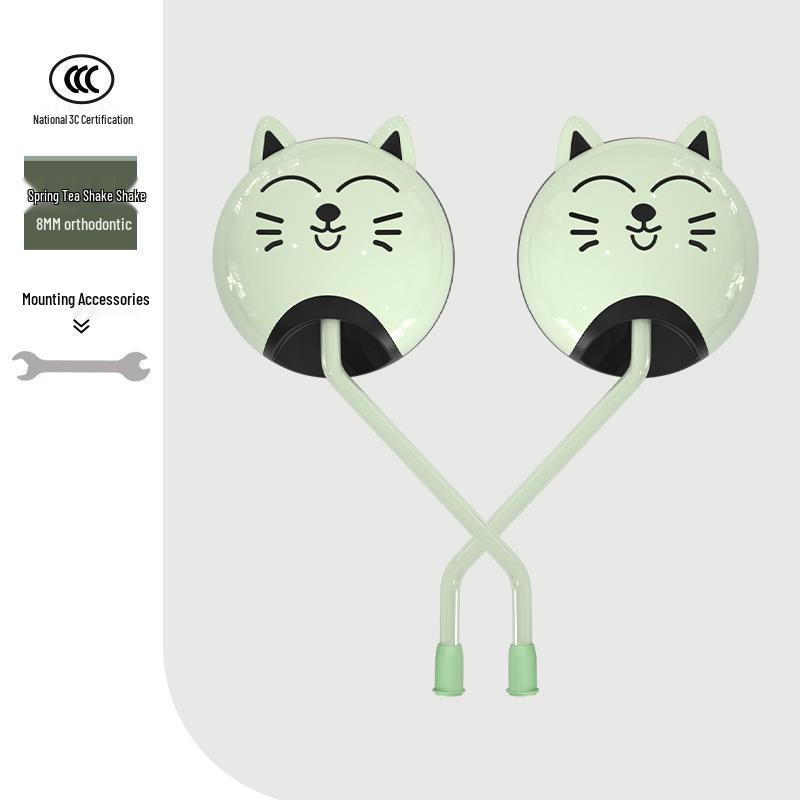 Electric Scooter Rearview Mirror for Aima, Yadea, Luyuan, Ninebot, Tailing - Reflective Battery Car Reversing Mirror.