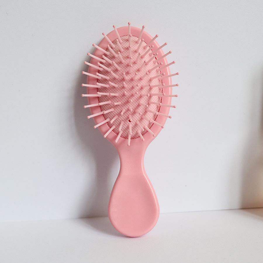 Korean Cute Air Cushion Mini Comb for Women & Girls - Travel Portable Massage Brush