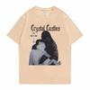 Crystal Castles Graphic Print T Shirts Men Women Gothic Rock Oversized Tshirts Short Sleeve Male Hip Hop Casual Vintage Tshirts