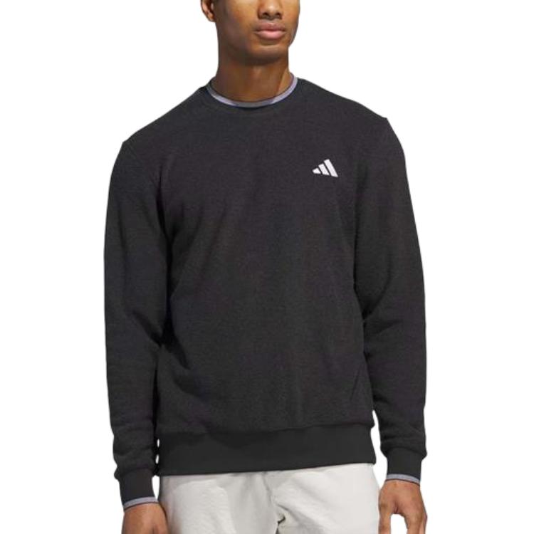 Adidas Ultimate365 Crew Neck Logo Long Sleeve Sweatshirt Men sweatshirt JW1616