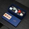 Merchandise Five Famous Kilns Teacup Set Ceramic Complete Set Master Cup Gift Box for Leaders and Elders Business Gifts