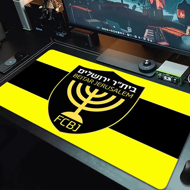 Beitar Jerusalem Football Club2 Print Cushion Non-slip Laptop Tablet Big Mousepad XXL Mat Mini PC Playmat With Lock edge