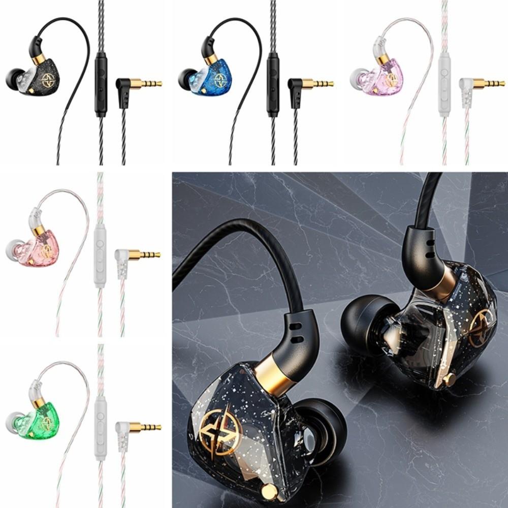 3.5mm Wired Headset in-Ear Earpiece Headset Music Earphones Wired Earphone  Listen To Music