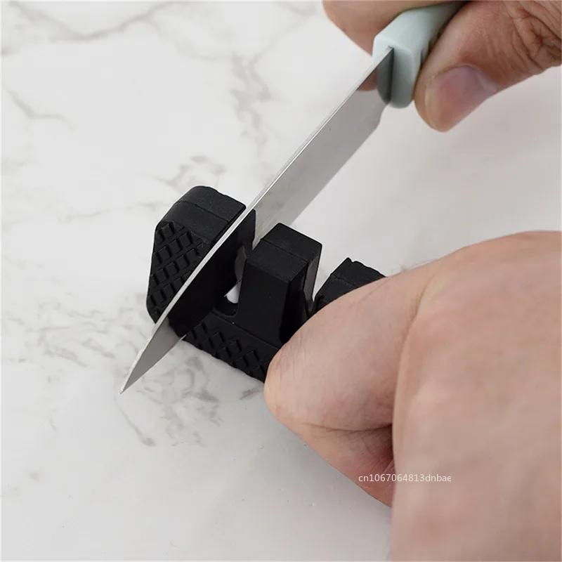 Küchenmesser Schärfer Taschenformat Keramik Schärfwerkzeug Scheren Schärfer Zahnräder Angelhaken Karbidmesser Outdoor Multiwerkzeuge Navajas
