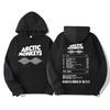 Retro Rock Arctic Monkeys Music Album Graphic Hoodies Men Vintage Oversized Y2k Hip Hop Hoodie Punk Sweatshirt Tour Double Sided