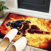 Firefighter Bravery In Action Office Rug Chair Mat, Entryway Carpet, Suitable for Front Door, Bedroom, Living Room, Desk, Holiday Gift