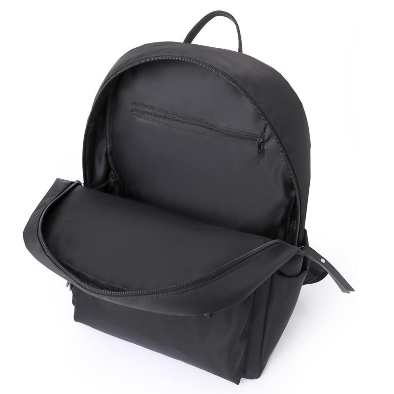 Schoolbag1011 New Casual Oxford Cloth Backpack Women's Fashion Simple Large Capacity Computer Backpack Student School Bag Wholesale