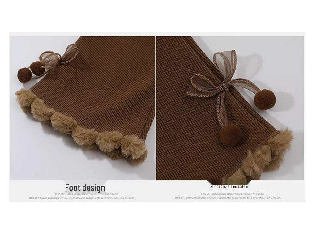 2024 Girls' Fashionable Elastic Leggings: Autumn/Winter Wear