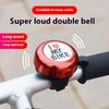 Bike Bell Aluminum Alloy Mtb Bike Safety Warning Alarm Cycling Handlebar Bell Ring Mini Horn Cycling Accessories