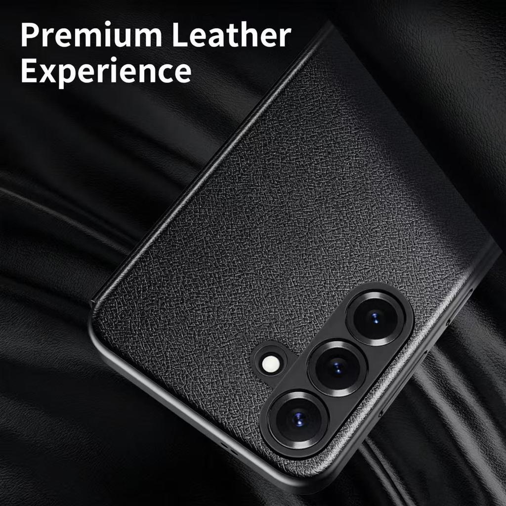 Oryginalne Skórzane Etui Smart z Okienkiem Dotykowym Flip Shell dla Samsung Galaxy S26 S25 S24 S23 S22 Ultra A57 A56 A55 Fundas