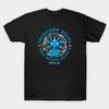 Men Black Print T-shirt Super Large TShirtTachikoma Squad No-Cut Transfer Paper Print Cotton Tshirt