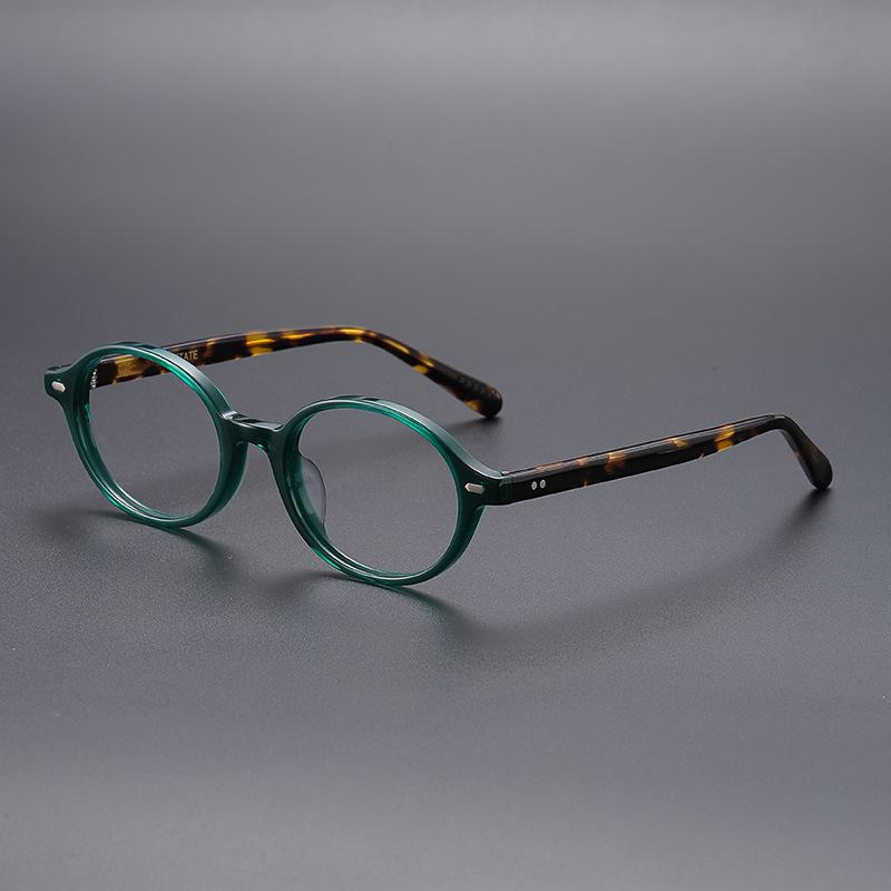 

Fashion Comfort Glasses Retro Luxury Acetate Eyeglasses 2025 New Optical Prescription Eyewear Frames For Men Women