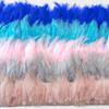 Feather1 Meter soft Marabou Feathers Trim fringe 10-15cm Turkey feather Ribbon for Crafts Clothing Wedding Decoration Sewing Plumes