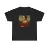 Unisex Adult T Shirt Renaissance Portraiture Noblewoman In Red