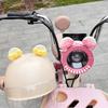 Electric Vehicle Stickers Motorcycle Helmet Decorative Stickers Cat Ear And Bear Ear Accessories Cute Accessories