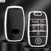 6 Buttons Fashion Tpu Car Smart Key Case Cover Shell Fob Holder Protector For Kia Sedona Grand Carnival Sorento L580 Accessories