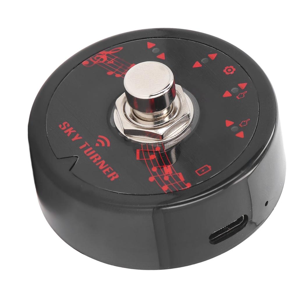 Pedał do przewracania stron, przenośny, bezprzewodowy pedał do przewracania stron Bluetooth do występów