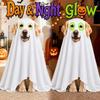 Glow Eyes Pet Costume Outfit Breathable Fabric Funny Pet Apparel  Halloween Party