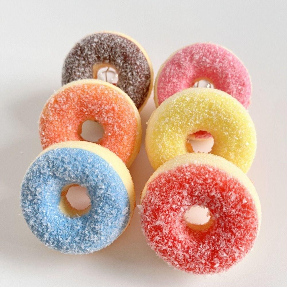 Slow Rebound Donut Slow Rebound Toy PU Donut Donut Squishy Toy Donut Bread Squeeze Toy  Fun Gift