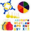 Children's Round Sponge Brushes for Art & Painting - Mushroom Head Tools for DIY Graffiti and Kindergarten Use