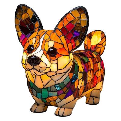 Luz Noturna de Resina Animal Lâmpada de Cabeceira LED Fofa Lâmpada de Mesa de Cabeceira Para Sala de Estar Quarto Luz Noturna Decoração de Casa Presente