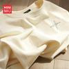 MINISO Men's Pure Cotton Casual Long-Sleeve T-Shirt