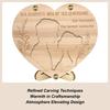 Porte-argent de mariage en bois en forme de cœur Décoration de mariage Enveloppes de mariage Cadeau pour jeunes mariés Nouveaux mariés Mariée