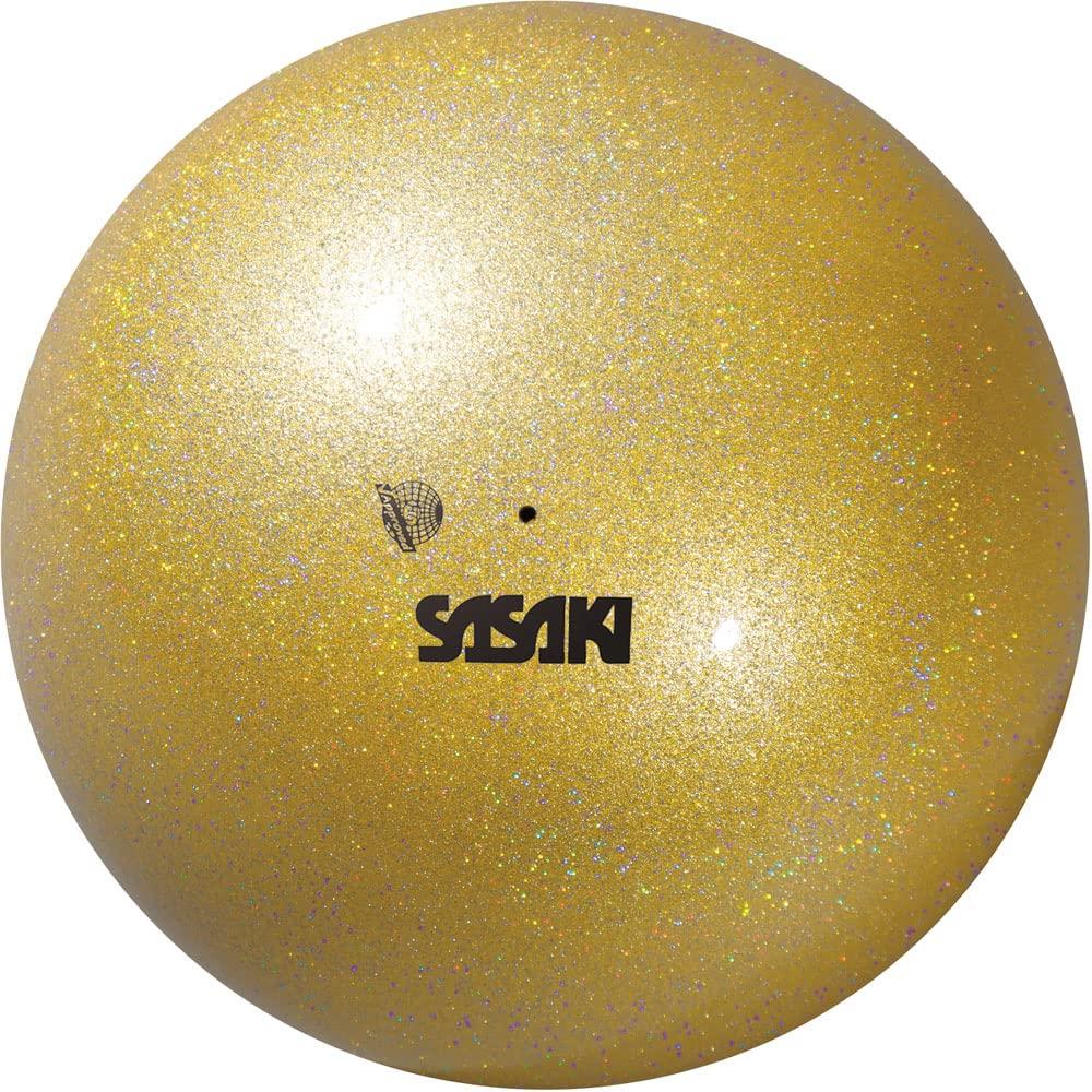 SASAKI Rhythmic Gymnastics Apparatus International Gymnastics Federation Japan Gymnastics Association Meteor Ball GD Ball, Approved, Certified, (Gold)