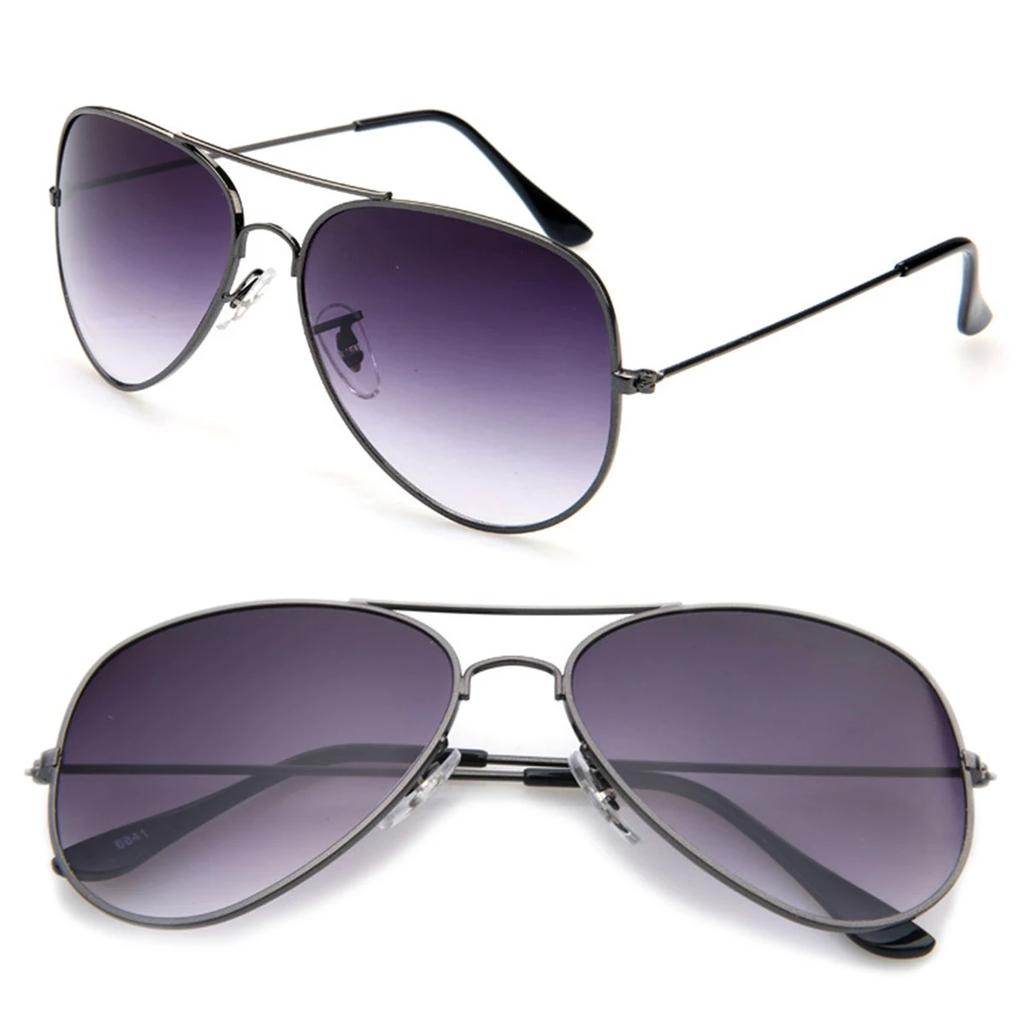 FOENIXSONG Pilot Sunglasses Women Men Gradient Mirrored Blue Silver Gray Classic Eyewear Sun Glasses Fashion