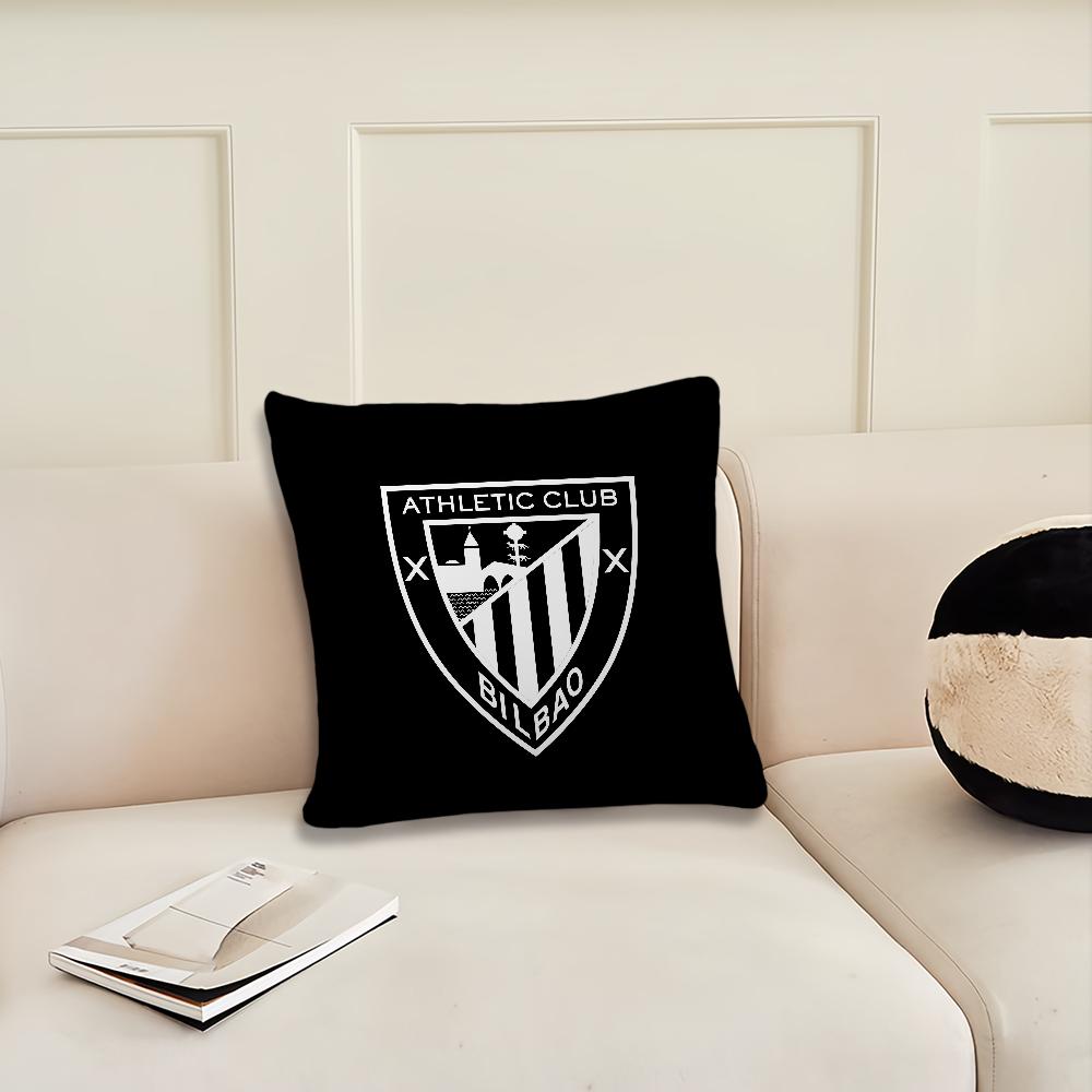 A-Athletic Club Football Cushion Cover Cushion Room Bedroom Headboard Sofa Living Backrest Nap Time Pillow Case