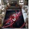 AC Milan Printed Flannel Area Rug Non Slip Soft Polyester Floor Carpet Indoor Decor Mat for Bedroom Living Room Sofa Game Room Home Decoration