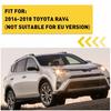 2X Tow Front Bumper Eye Hook Right Cover Cap Left For Toyota RAV4 2016 2017 2018