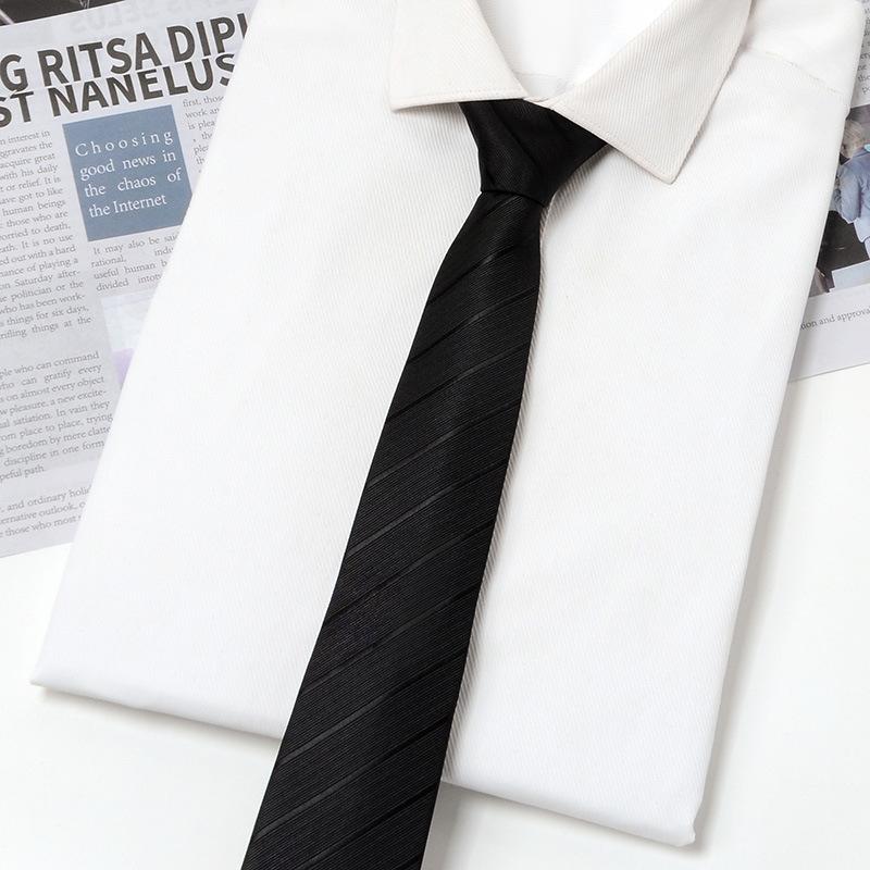 Men's Zipper Tie, Knot-free Business Formal Tie